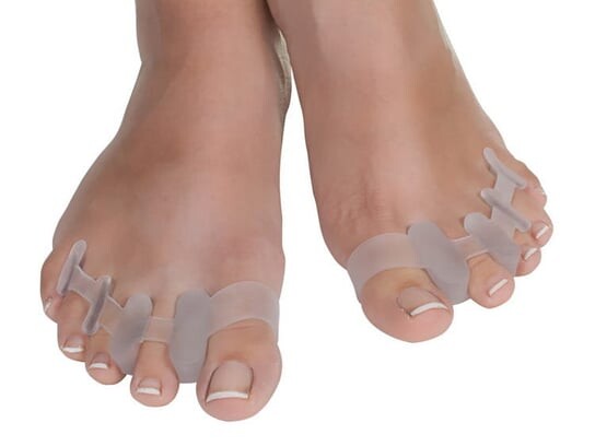 Гелевые разделители пальцев для молоткообразных пальцев большого пальца стопы., FootService
Гелевые разделители пальцев для молоткообразных пальцев большого пальца стопы., FootService