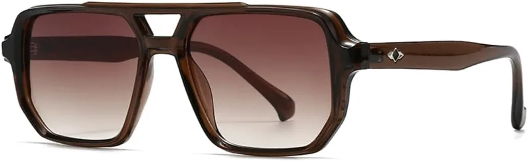 Популярные модные солнцезащитные очки для мужчин, градиентные, UV400, винтажные, с заклепками, модные солнцезащитные очки для женщин TVTBBVV, Brown Tea Gradient
Популярные модные солнцезащитные очки для мужчин, градиентные, UV400, винтажные, с заклепками, модные солнцезащитные очки для женщин TVTBBVV, Brown Tea Gradient