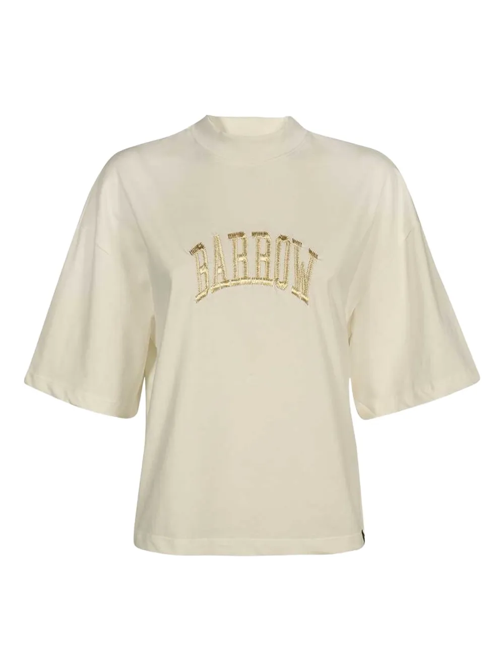 Хлопковая футболка с вышитым медвежонком BARROW, нейтральный
Хлопковая футболка с вышитым медвежонком BARROW, нейтральный