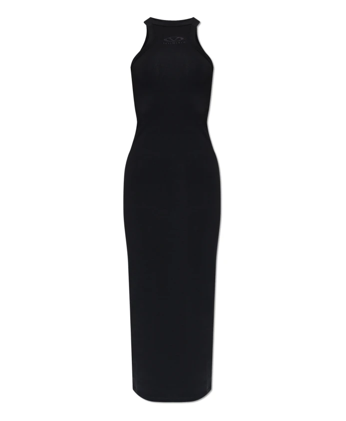 Платье с логотипом Vetements, черный 
Платье с логотипом Vetements, черный