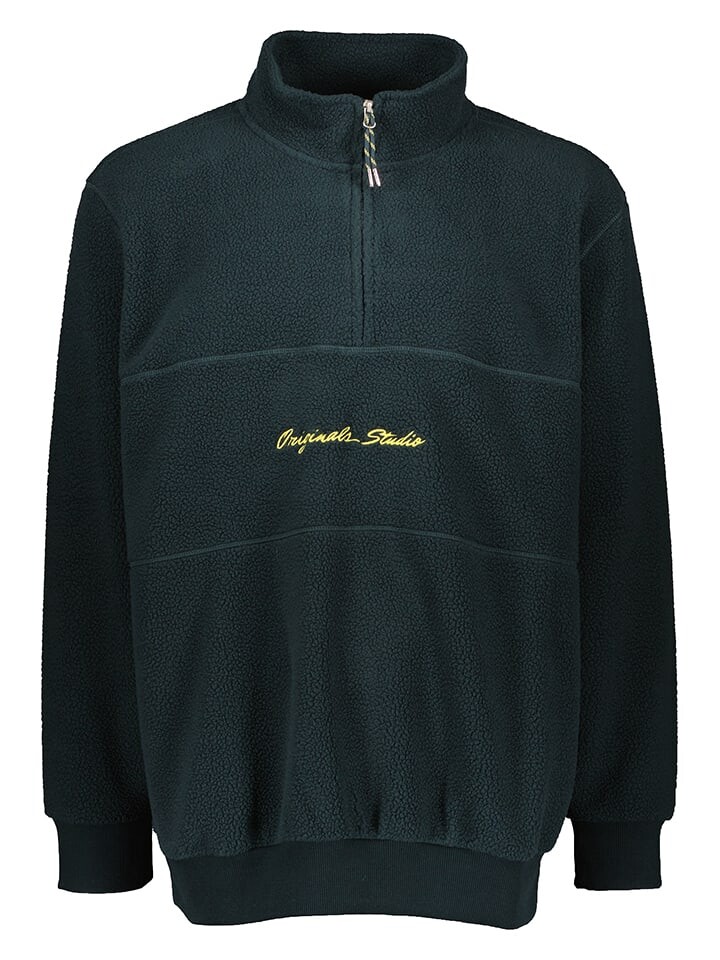 Флисовый пуловер JACK & JONES PLUS Fleece, темно-зеленый
Флисовый пуловер JACK & JONES PLUS Fleece, темно-зеленый