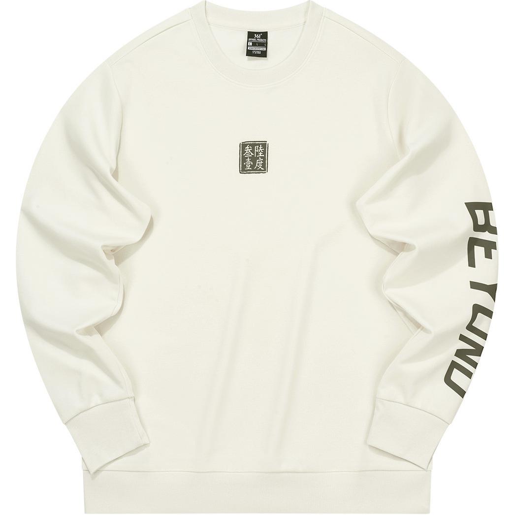 Свитшот мужской с круглым вырезом Moderate Regular 361°, кремовый белый
Свитшот мужской с круглым вырезом Moderate Regular 361°, кремовый белый