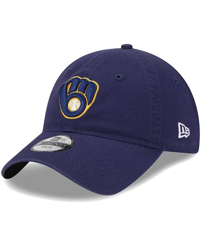 Регулируемая шапка темно-синего цвета Milwaukee Brewers Team 9TWENTY для маленьких мальчиков и девочек New Era, синий
Регулируемая шапка темно-синего цвета Milwaukee Brewers Team 9TWENTY для маленьких мальчиков и девочек New Era, синий