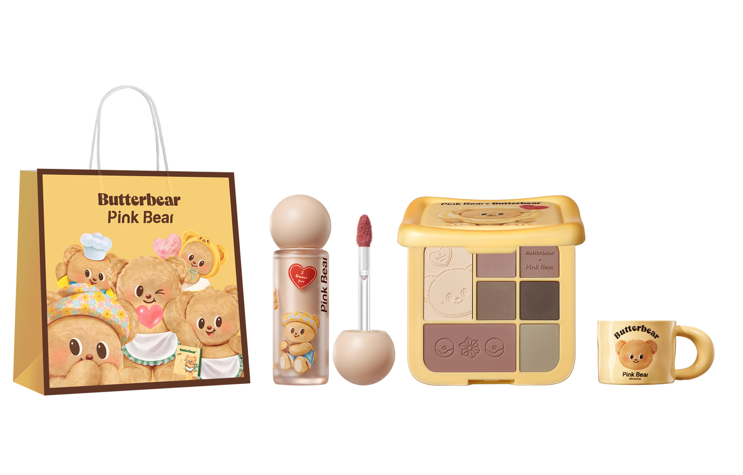 Набор косметики для женщин Pink Bear
Набор косметики для женщин Pink Bear