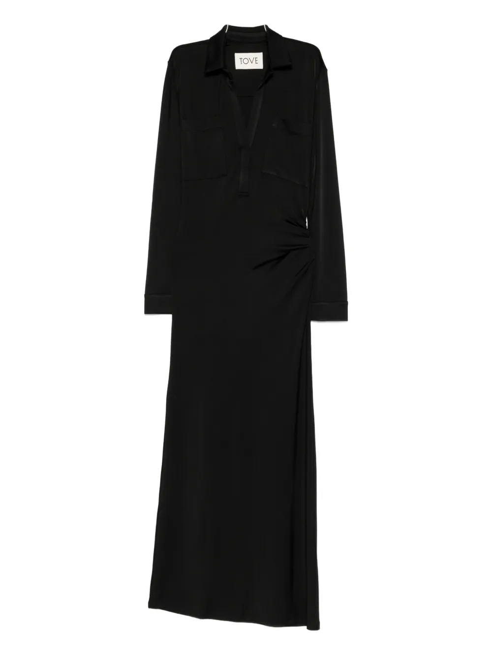 Драпированное платье Iana TOVE, черный
Драпированное платье Iana TOVE, черный