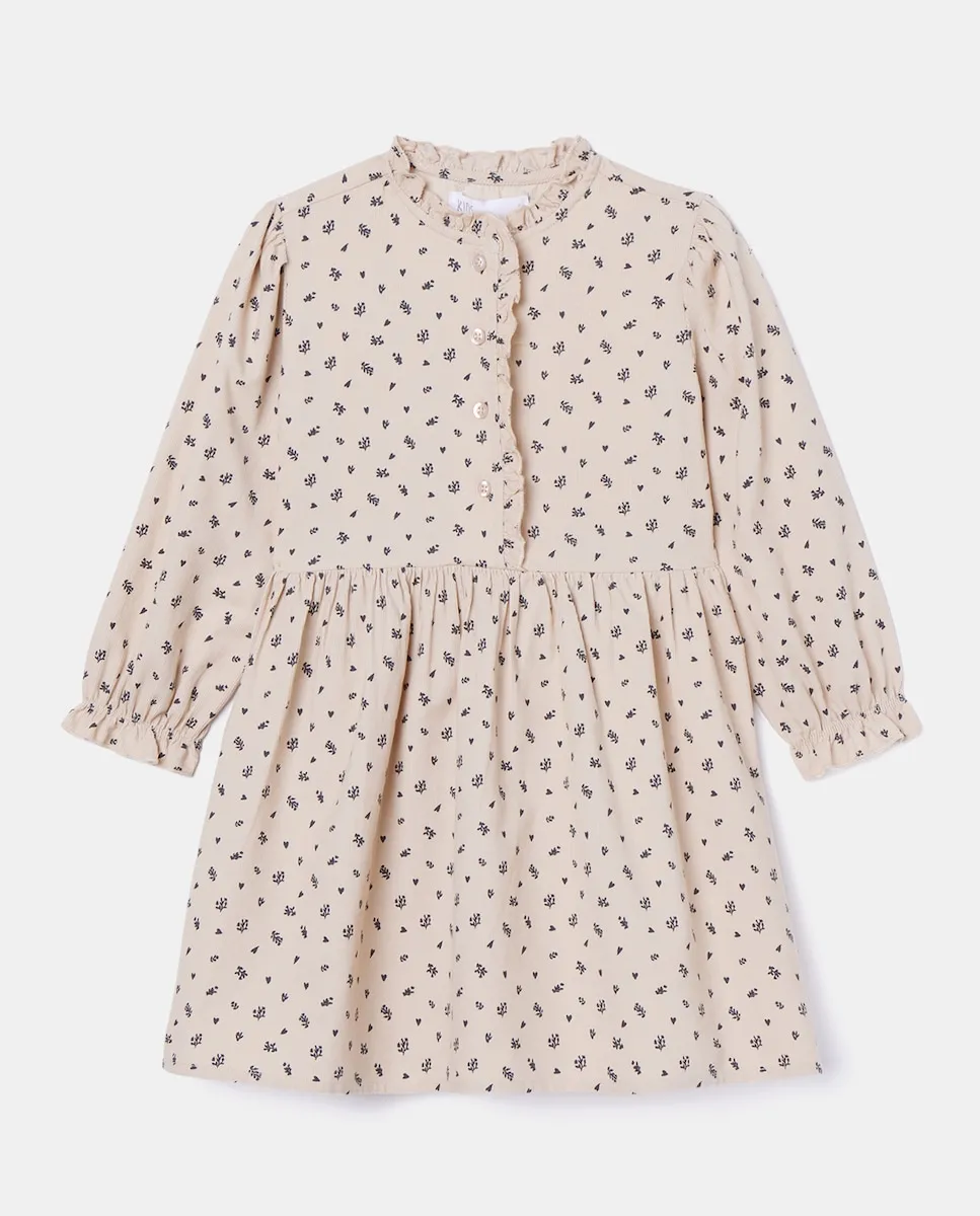 Платье для девочки с длинным рукавом из микровельвета с принтом по всей поверхности Kids El Corte Inglés, черный
Платье для девочки с длинным рукавом из микровельвета с принтом по всей поверхности Kids El Corte Inglés, черный