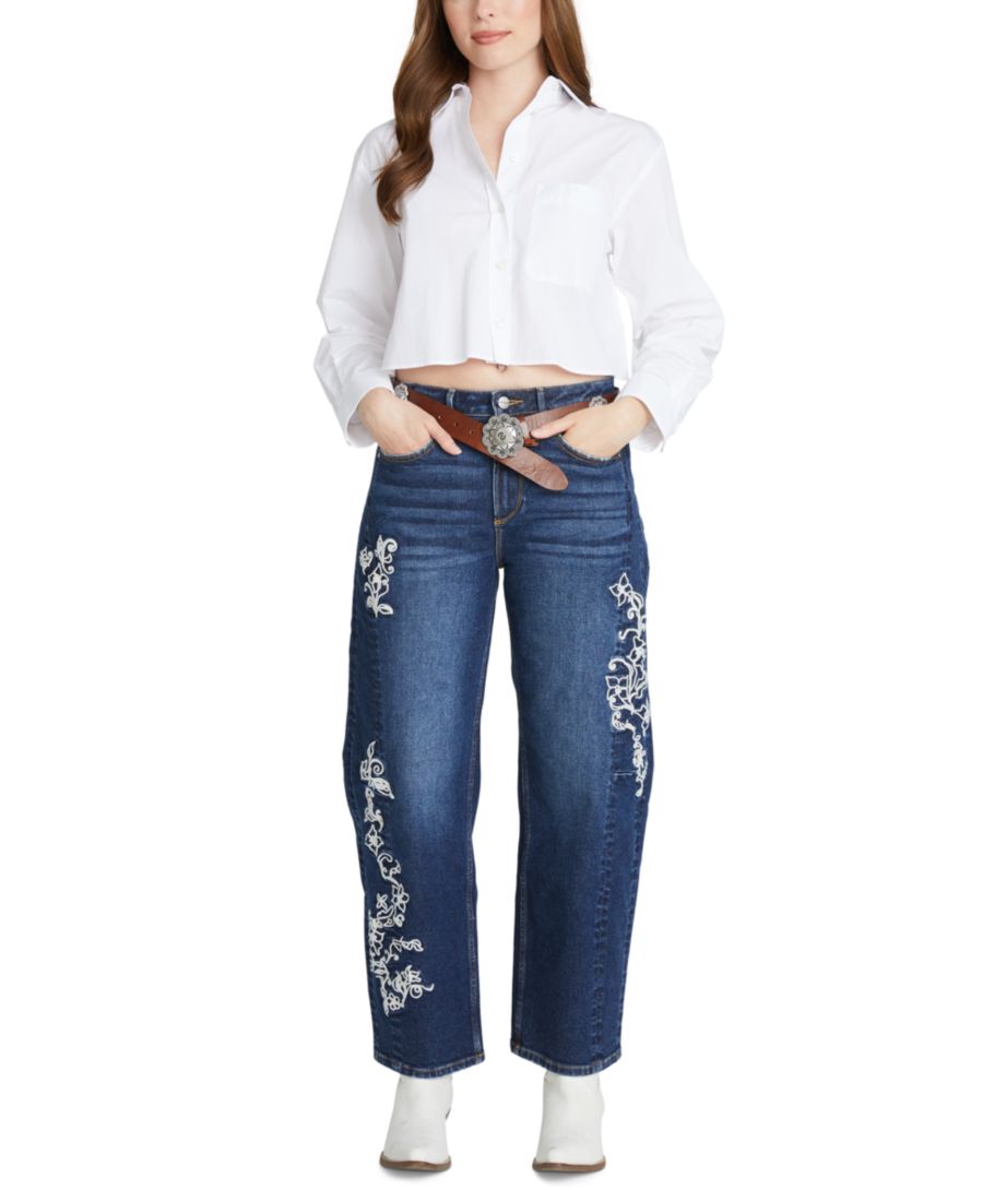 Женские джинсы Elaine X Raised Rodeo со средней посадкой и завышенными штанинами Driftwood, Dark Wash
Женские джинсы Elaine X Raised Rodeo со средней посадкой и завышенными штанинами Driftwood, Dark Wash