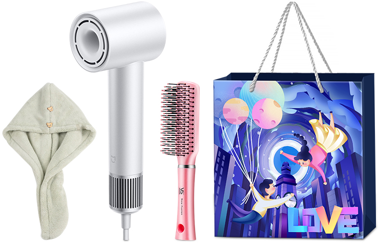 Фен для волос Mi, Yun Manbai contains a dry hair hat + styling comb + Tanabata gift bag
Фен для волос Mi, Yun Manbai contains a dry hair hat + styling comb + Tanabata gift bag