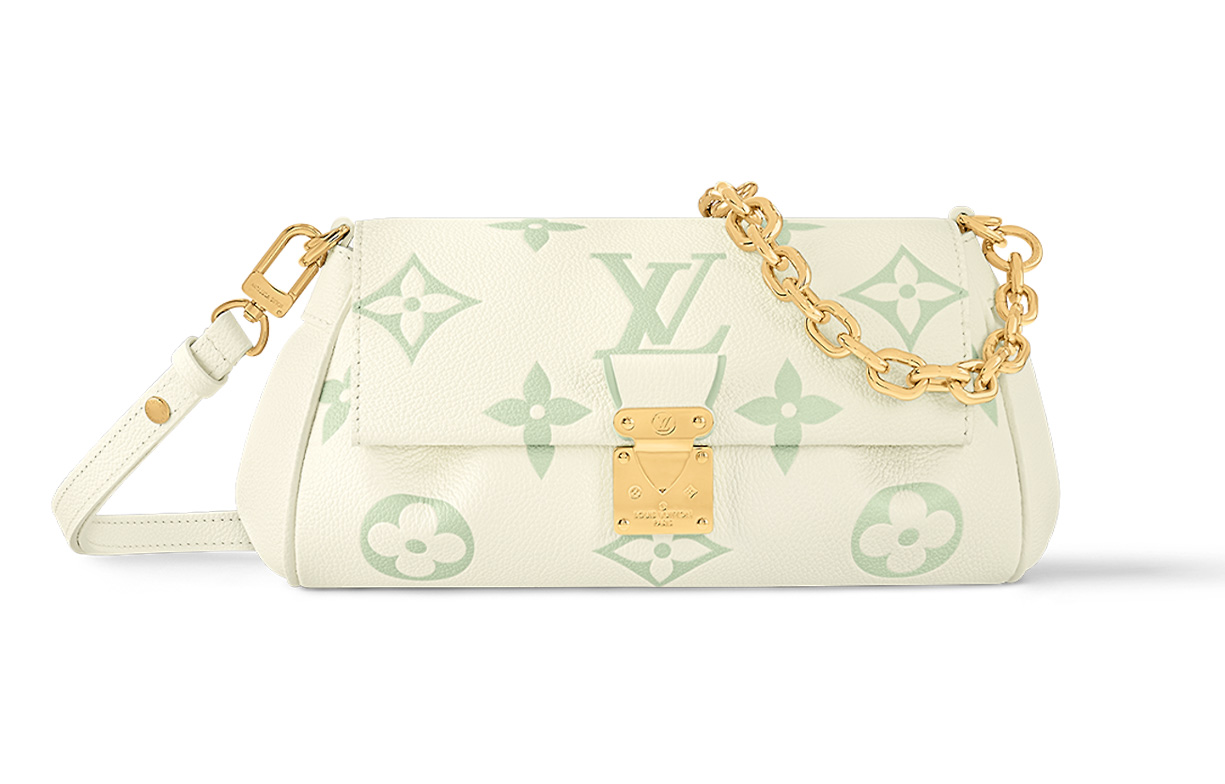 Любимая тисненая кожаная сумка-пельмень, через плечо, на пояс, женская, кремово-белая и зеленая LOUIS VUITTON
Любимая тисненая кожаная сумка-пельмень, через плечо, на пояс, женская, кремово-белая и зеленая LOUIS VUITTON