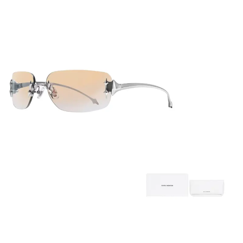 GENTLE MONSTER Квадратные солнцезащитные очки, Silver
GENTLE MONSTER Квадратные солнцезащитные очки, Silver