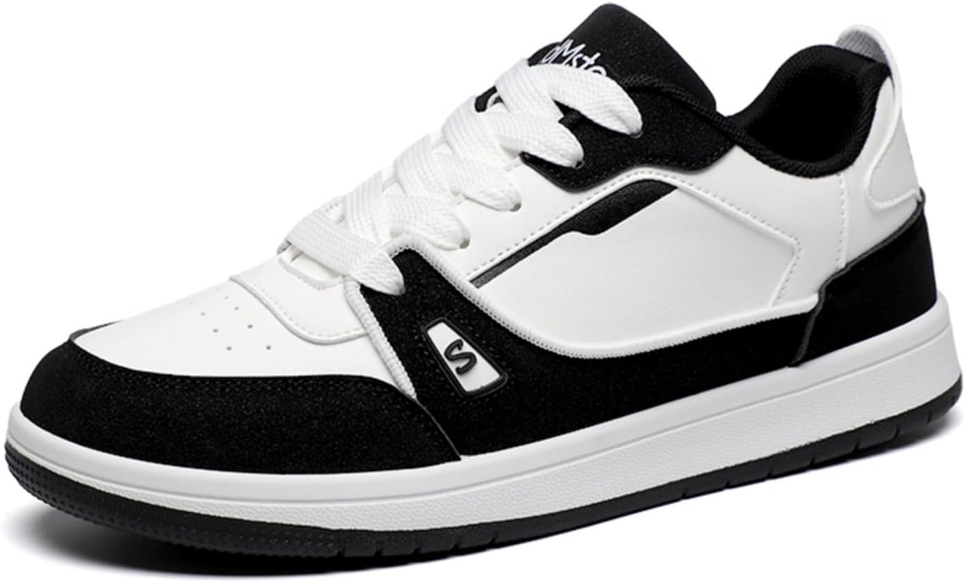 Мужские кроссовки с низким верхом в стиле color block, ретро стильные повседневные обувь с дышащим верхом, модные шнурованные кроссовки для ежедневной носки и уличной моды Aokisx, белый/черный
Мужские кроссовки с низким верхом в стиле color block, ретро стильные повседневные обувь с дышащим верхом, модные шнурованные кроссовки для ежедневной носки и уличной моды Aokisx, белый/черный