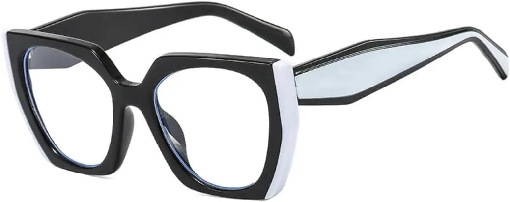 Модные солнцезащитные очки Polygon Cat Eye для женщин, винтажные, с прозрачным градиентом, защита от УФ-излучения UV400, для мужчин TYUVIVO, Black White Clear
Модные солнцезащитные очки Polygon Cat Eye для женщин, винтажные, с прозрачным градиентом, защита от УФ-излучения UV400, для мужчин TYUVIVO, Black White Clear