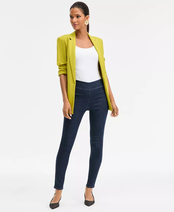 Женские облегающие джинсы с высокой талией I.N.C. International Concepts, черный
Женские облегающие джинсы с высокой талией I.N.C. International Concepts, черный