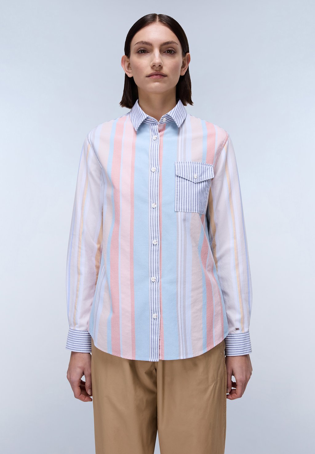 Блузка на пуговицах ROSELLE Napapijri, розовый
Блузка на пуговицах ROSELLE Napapijri, розовый