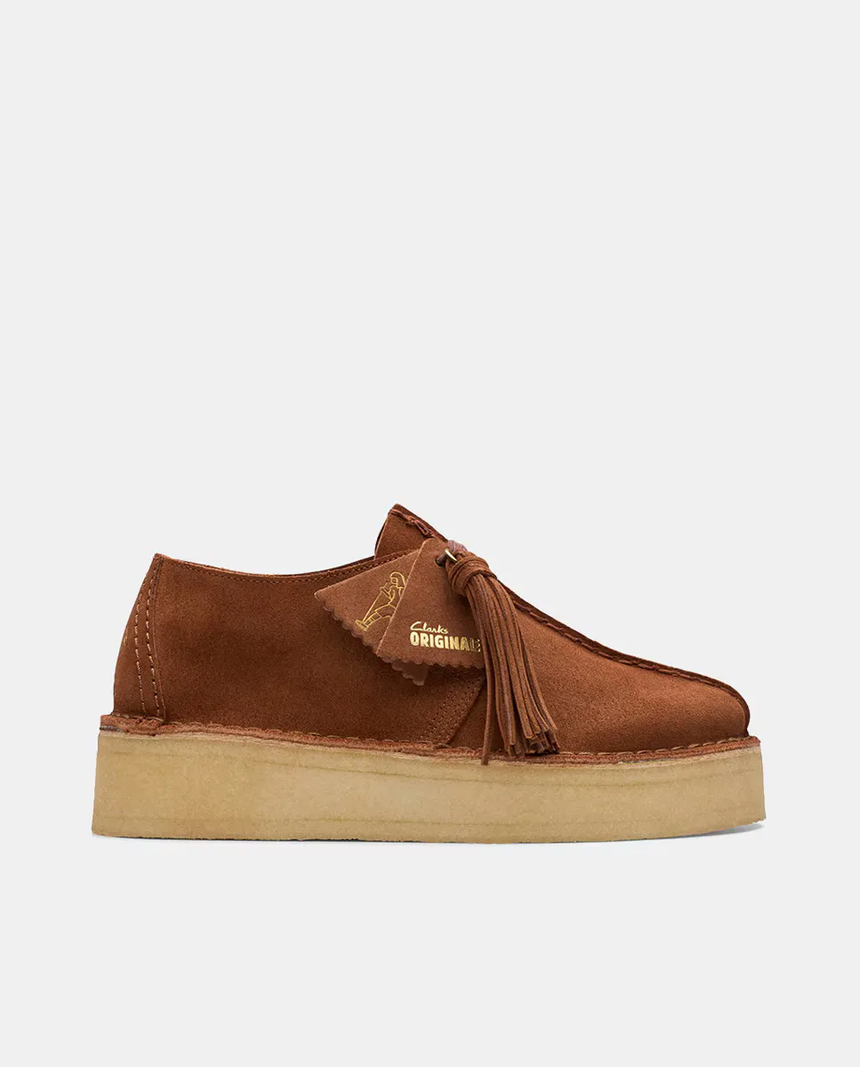 Женские замшевые туфли на плоской подошве Trek Wedge с креповой подошвой Clarks, коричневый
Женские замшевые туфли на плоской подошве Trek Wedge с креповой подошвой Clarks, коричневый