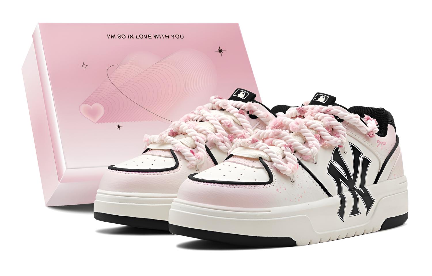 MLB Chunky Liner Romantic Favor, Pink Sakura Star Love, Ambient, Girl Style Low top Skateboard Shoes Unisex Pink White
MLB Chunky Liner Romantic Favor, Pink Sakura Star Love, Ambient, Girl Style Low top Skateboard Shoes Unisex Pink White
