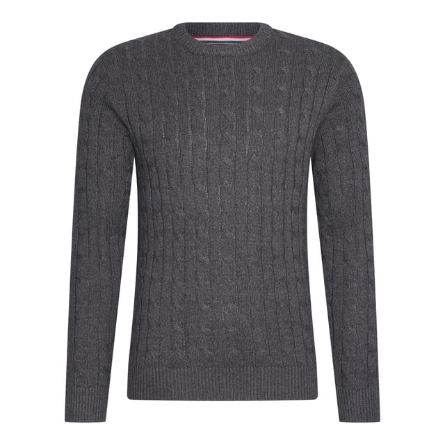 Пуловер-Свитер на косах антрацитовый серый Cappuccino Italia, серый
Пуловер-Свитер на косах антрацитовый серый Cappuccino Italia, серый