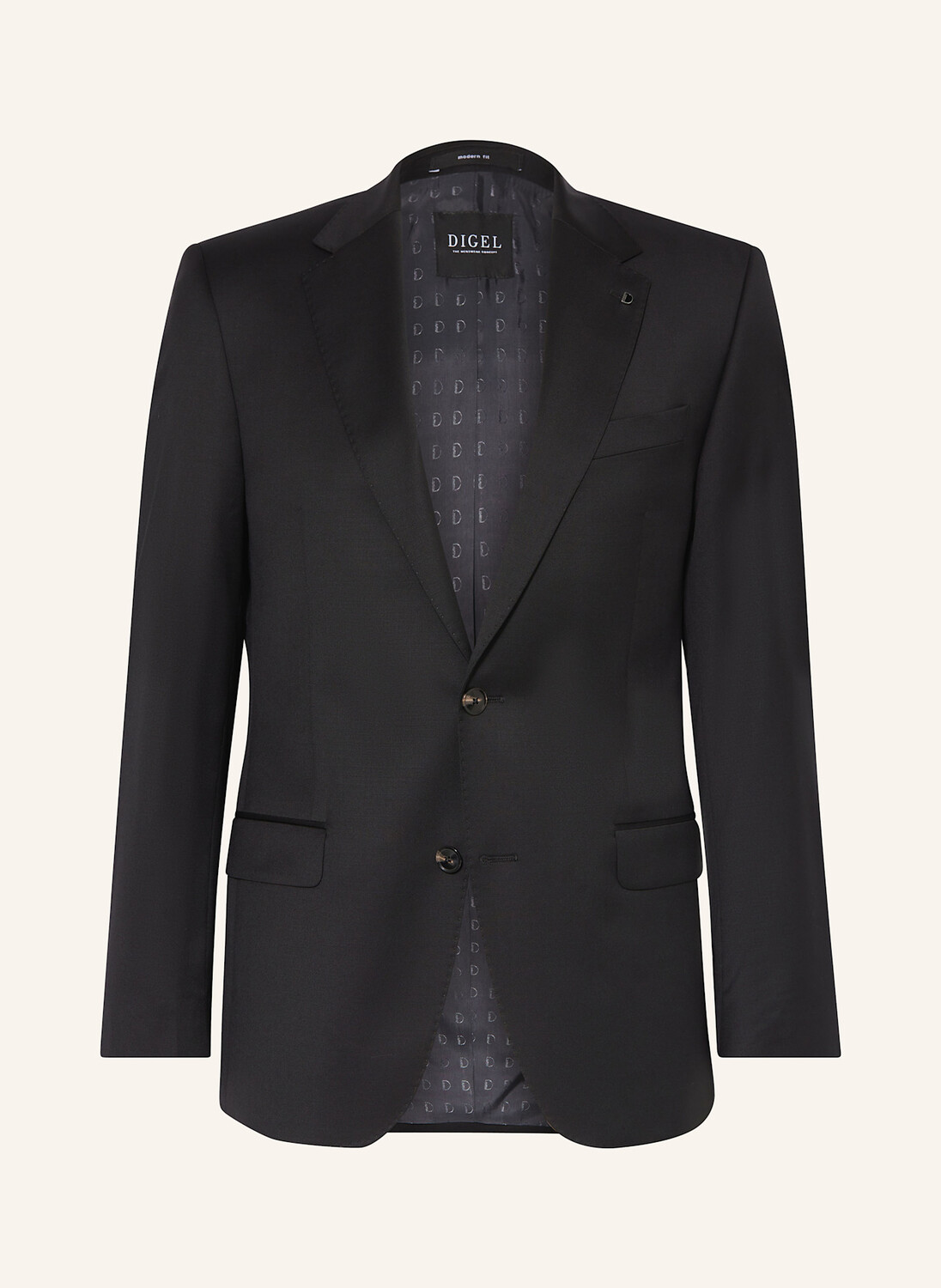 Приталенный пиджак Duncan Digel, черный
Приталенный пиджак Duncan Digel, черный