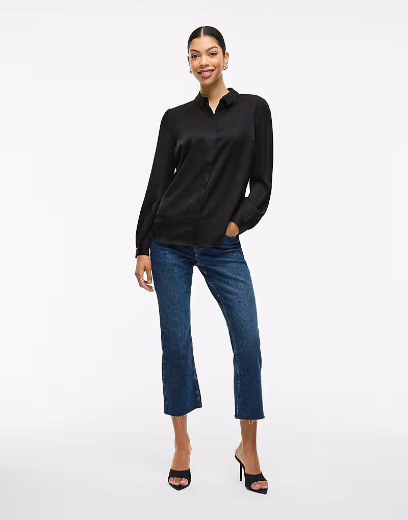 Рубашка Vila черного цвета
Рубашка Vila черного цвета