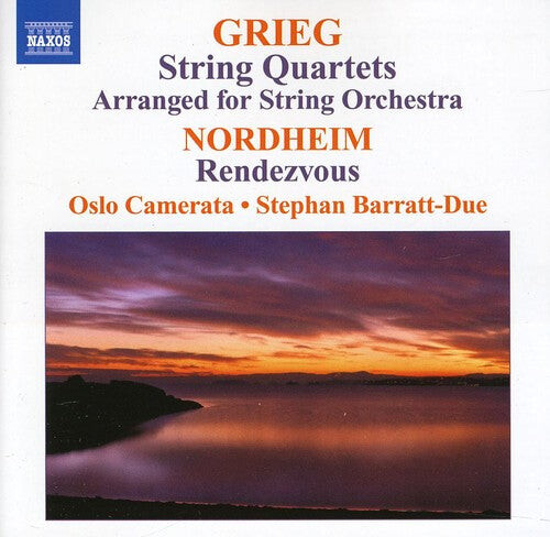 CD диск Grieg / Nordheim / Oslo Camerata / Barratt-Due: String Quartets Arr for String Orch / Rendezvous 
CD диск Grieg / Nordheim / Oslo Camerata / Barratt-Due: String Quartets Arr for String Orch / Rendezvous