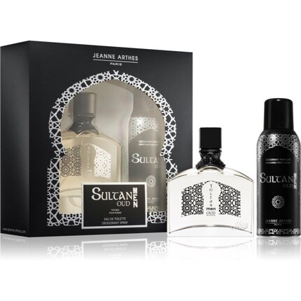 Уд EDT 100мл, Дезодорант 200мл, Coffret Sultan
Уд EDT 100мл, Дезодорант 200мл, Coffret Sultan
