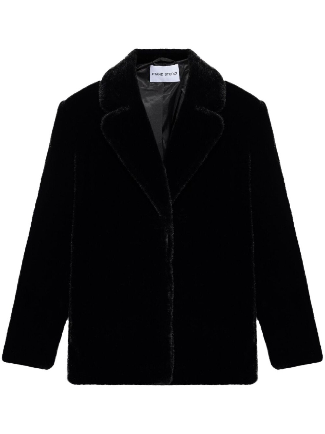 Блейзер из искусственного меха STAND STUDIO, черный
Блейзер из искусственного меха STAND STUDIO, черный