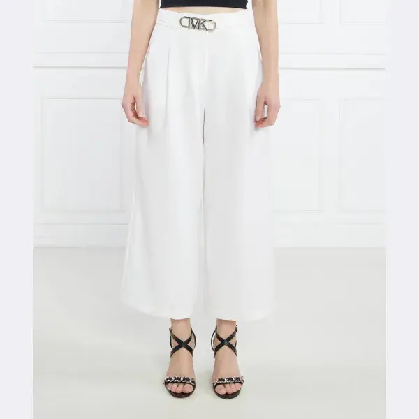 Широкие брюки прямого кроя Michael Kors, белый
Широкие брюки прямого кроя Michael Kors, белый