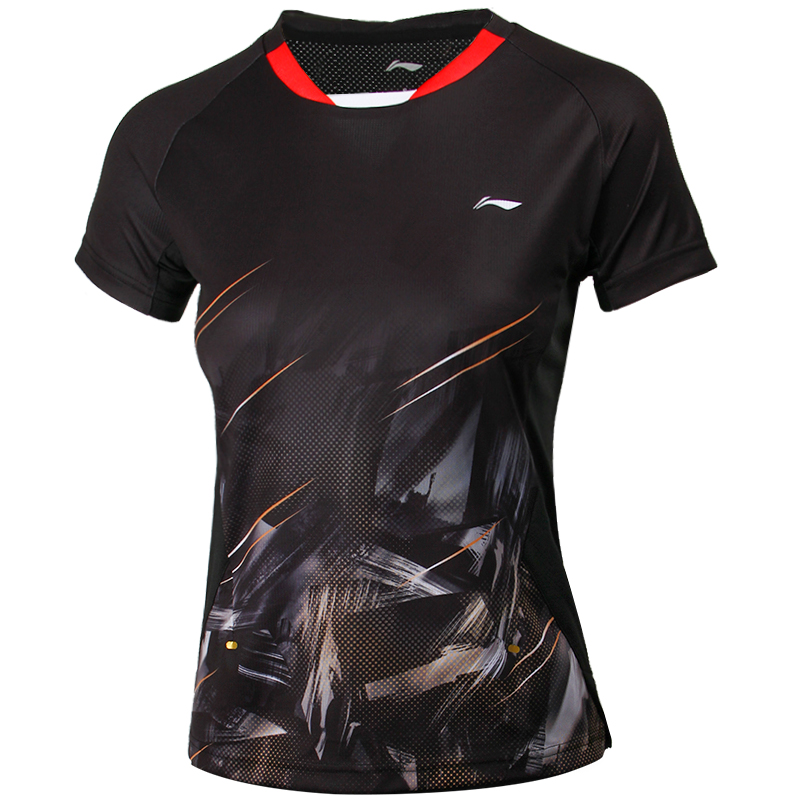 Футболка для бадминтона Li-Ning Badminton Collection, женская, черная
Футболка для бадминтона Li-Ning Badminton Collection, женская, черная