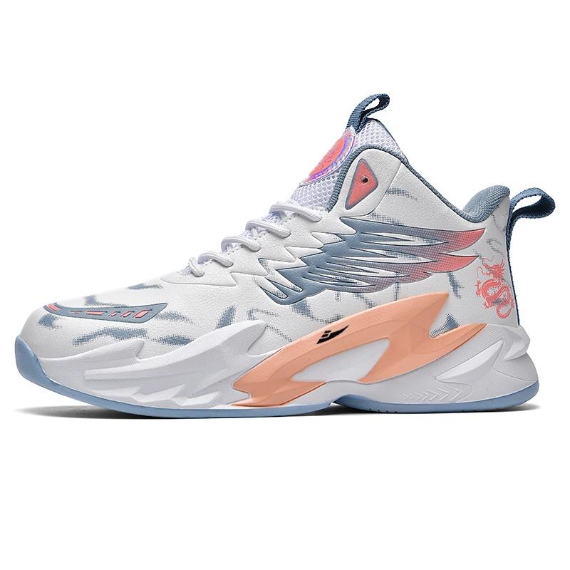 Kuding Амортизирующие баскетбольные кроссовки Unisex High-Top в бело-серо-оранжевом цвете, цвет White Gray Orange
Kuding Амортизирующие баскетбольные кроссовки Unisex High-Top в бело-серо-оранжевом цвете, цвет White Gray Orange