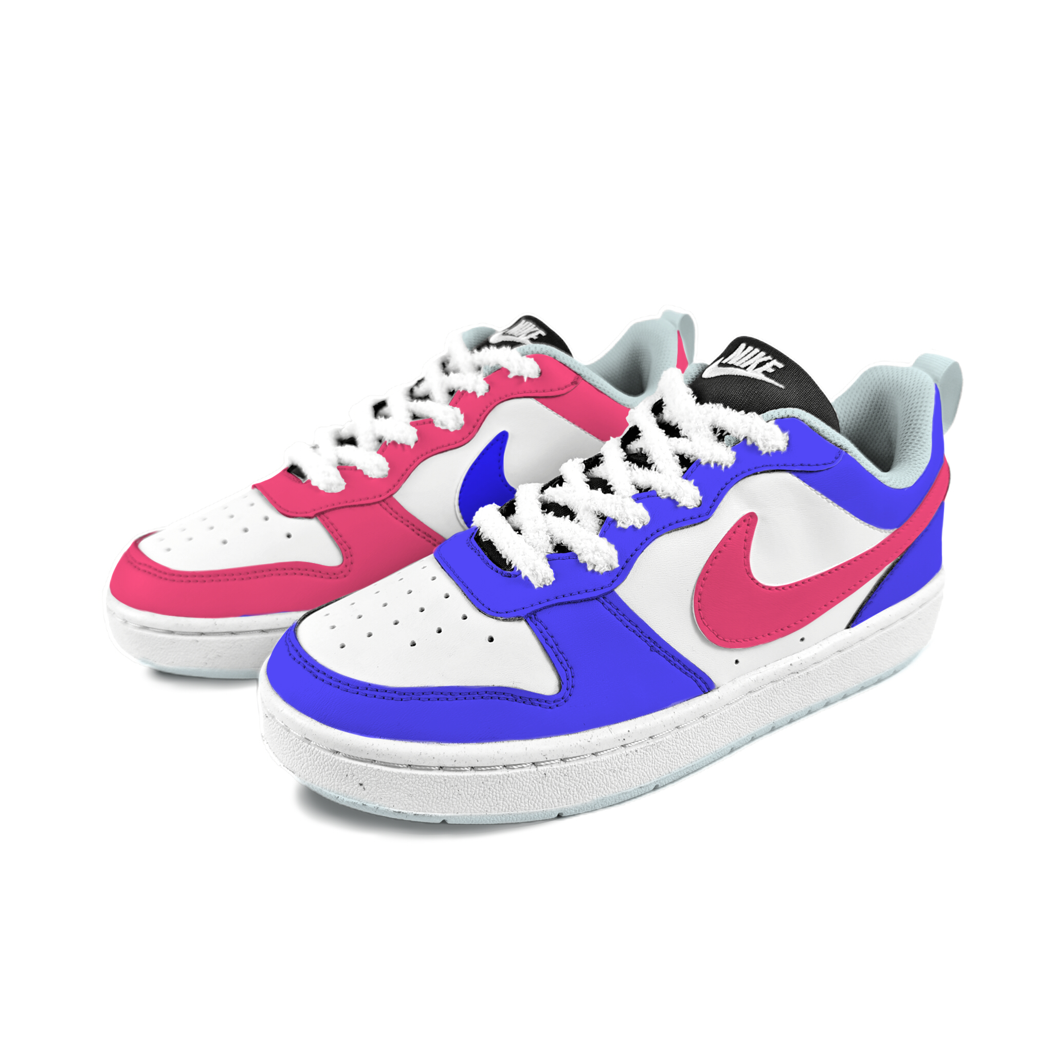 Детские, подростковые, противоскользящие, износостойкие, низкие кроссовки для скейтбординга Court Borough Nike, фиолетовый/синий 
Детские, подростковые, противоскользящие, износостойкие, низкие кроссовки для скейтбординга Court Borough Nike, фиолетовый/синий