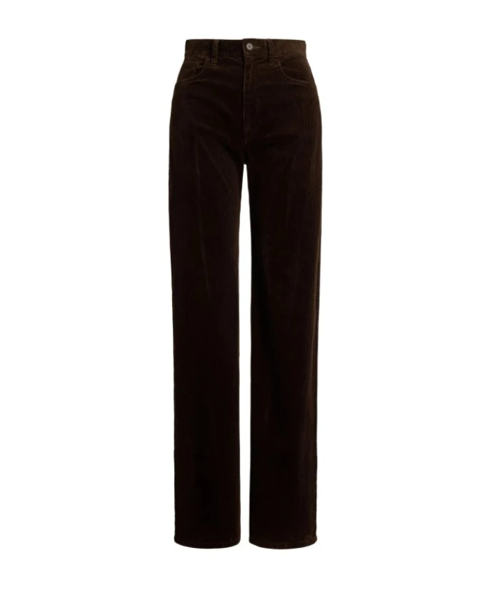 Тканые брюки с широкими штанинами Polo Ralph Lauren, коричневый
Тканые брюки с широкими штанинами Polo Ralph Lauren, коричневый