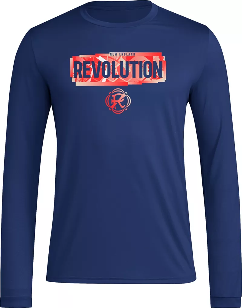 Темно-синяя рубашка с длинным рукавом Adidas Adult New England Revolution 2024 Local Pop
Темно-синяя рубашка с длинным рукавом Adidas Adult New England Revolution 2024 Local Pop