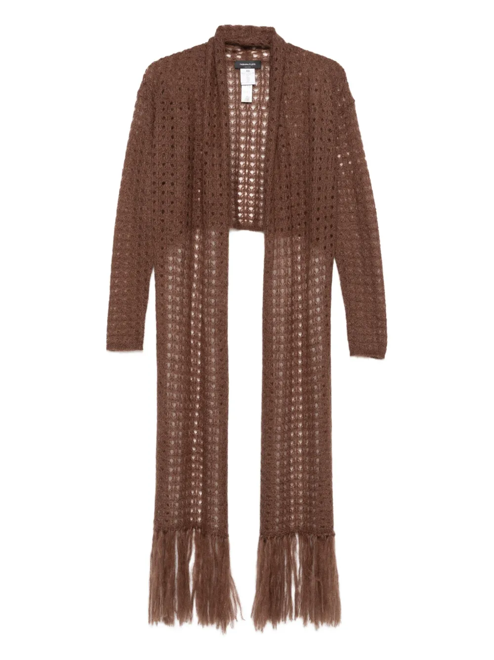 Кардиган с завязками Fabiana Filippi, коричневый
Кардиган с завязками Fabiana Filippi, коричневый