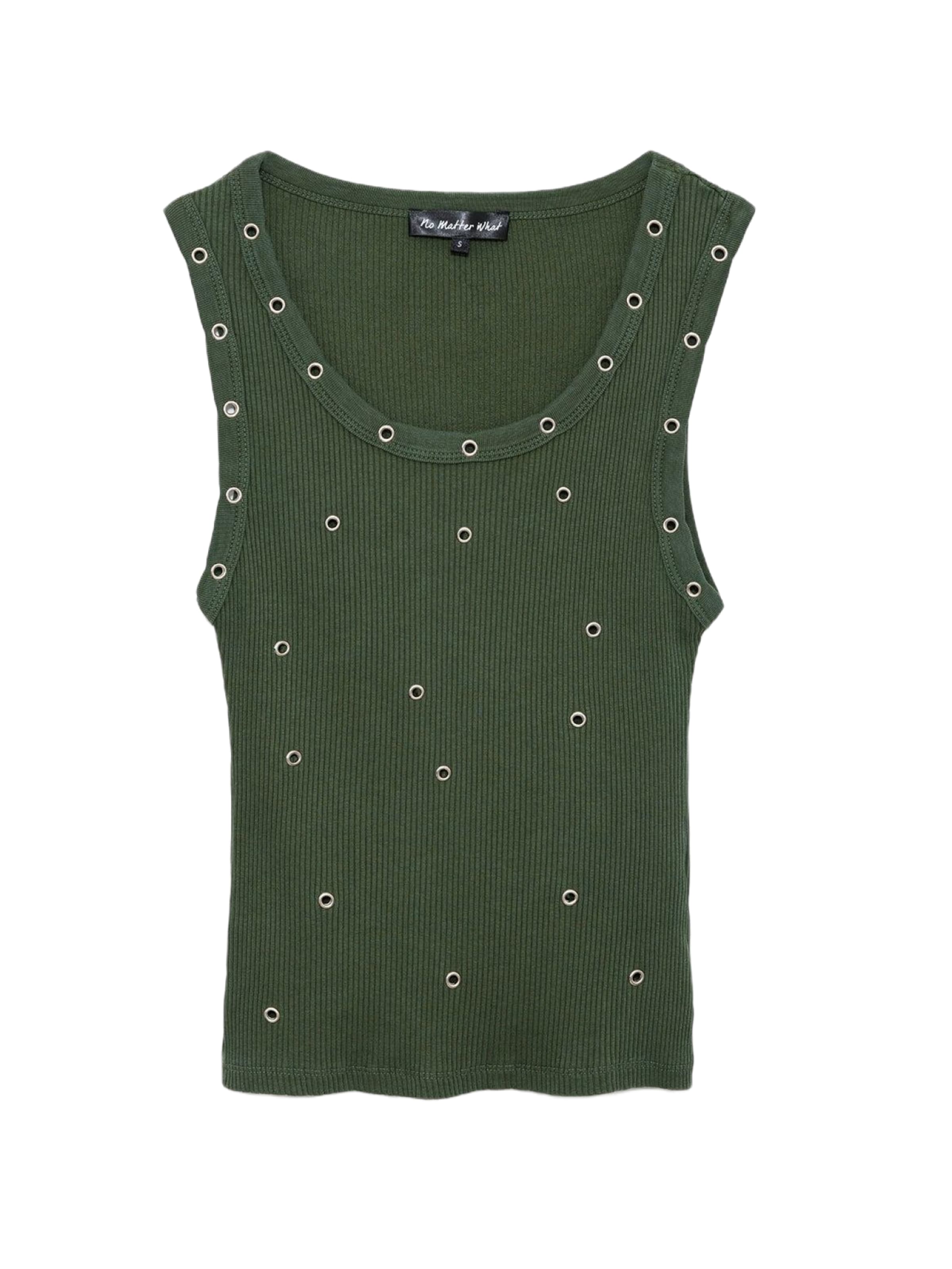 No Matter What Топ в темно-зеленом цвете
No Matter What Топ в темно-зеленом цвете