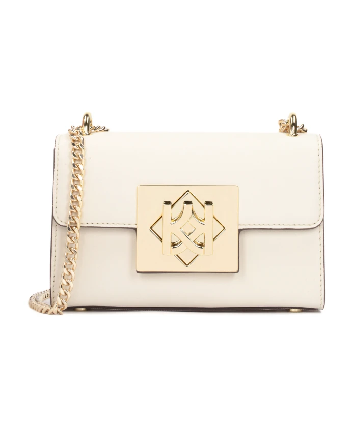 Элегантная сумка из зернистой кожи для ношения через плечо. Kazar, бежевый
Элегантная сумка из зернистой кожи для ношения через плечо. Kazar, бежевый