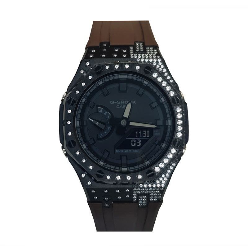 CASIO Часы Men Liquid Crystal/Analog Dual Display Series Black Watch, Black Star Diamond Coffee Brown 
CASIO Часы Men Liquid Crystal/Analog Dual Display Series Black Watch, Black Star Diamond Coffee Brown
