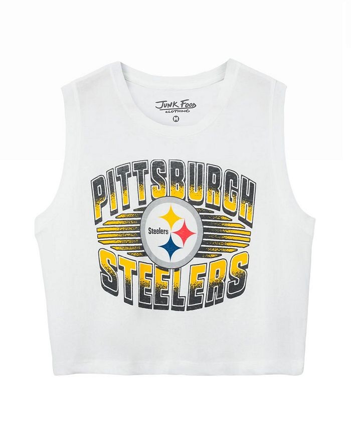 Женская майка НФЛ «Питтсбург Стилерс» Junk Food Clothing, белый
Женская майка НФЛ «Питтсбург Стилерс» Junk Food Clothing, белый