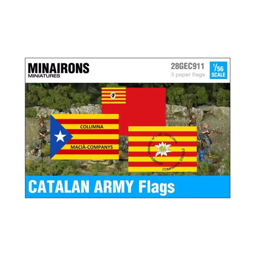 Флаги каталонской армии, Spanish Civil War - Decals & Flags (1:56)
Флаги каталонской армии, Spanish Civil War - Decals & Flags (1:56)