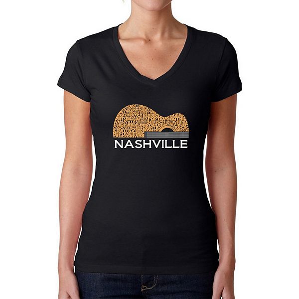 Футболка с V-образным вырезом Nashville guitar - women's word art La Pop Art, Серый, Футболка с V-образным вырезом Nashville guitar - women's word art La Pop Art
Футболка с V-образным вырезом Nashville guitar - women's word art La Pop Art, Серый, Футболка с V-образным вырезом Nashville guitar - women's word art La Pop Art