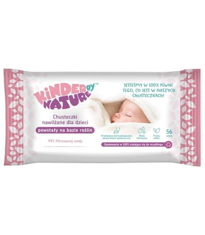 Влажные салфетки Kinder By Nature, 56 шт
Влажные салфетки Kinder By Nature, 56 шт