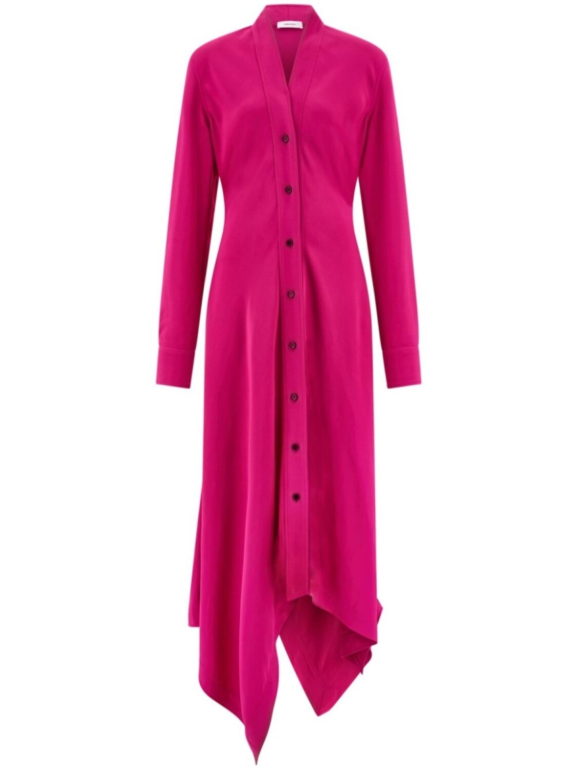 Ferragamo платье-рубашка с асимметричным подолом, розовый
Ferragamo платье-рубашка с асимметричным подолом, розовый