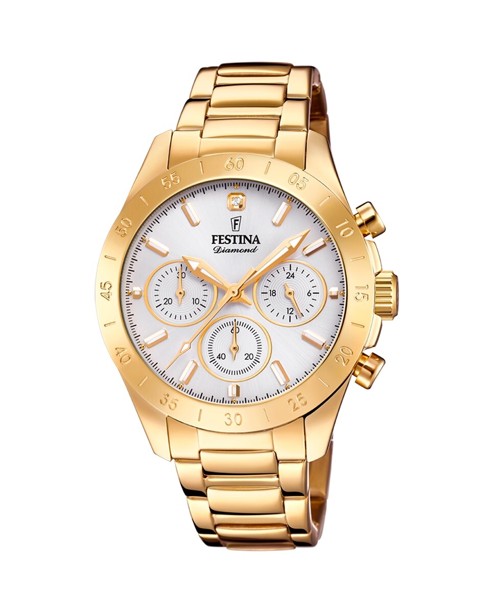 Женские часы F20400/1 Boyfriend Collection из золотистой стали Festina, золотой
Женские часы F20400/1 Boyfriend Collection из золотистой стали Festina, золотой