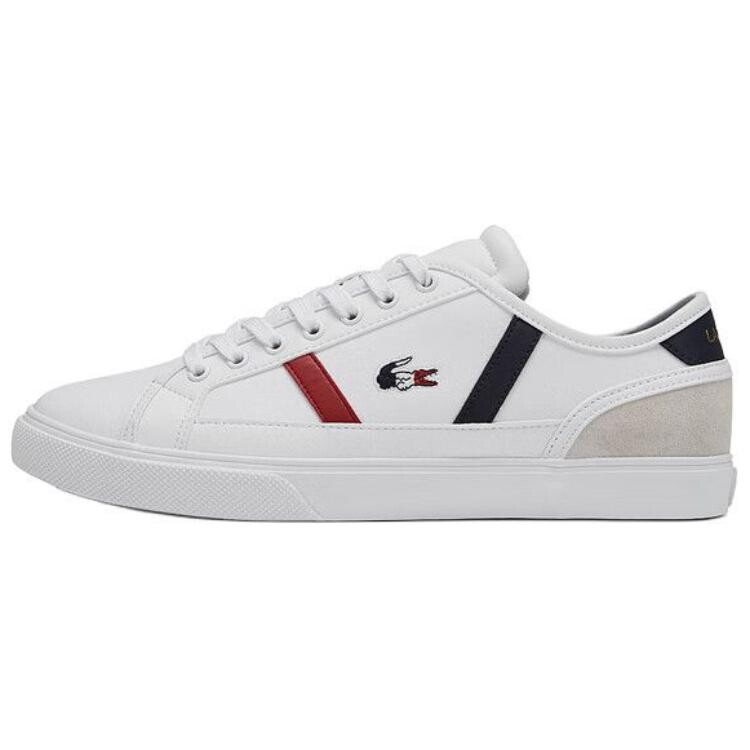 Кроссовки LACOSTE Skateboarding Shoes Men Low-top White, белый 
Кроссовки LACOSTE Skateboarding Shoes Men Low-top White, белый