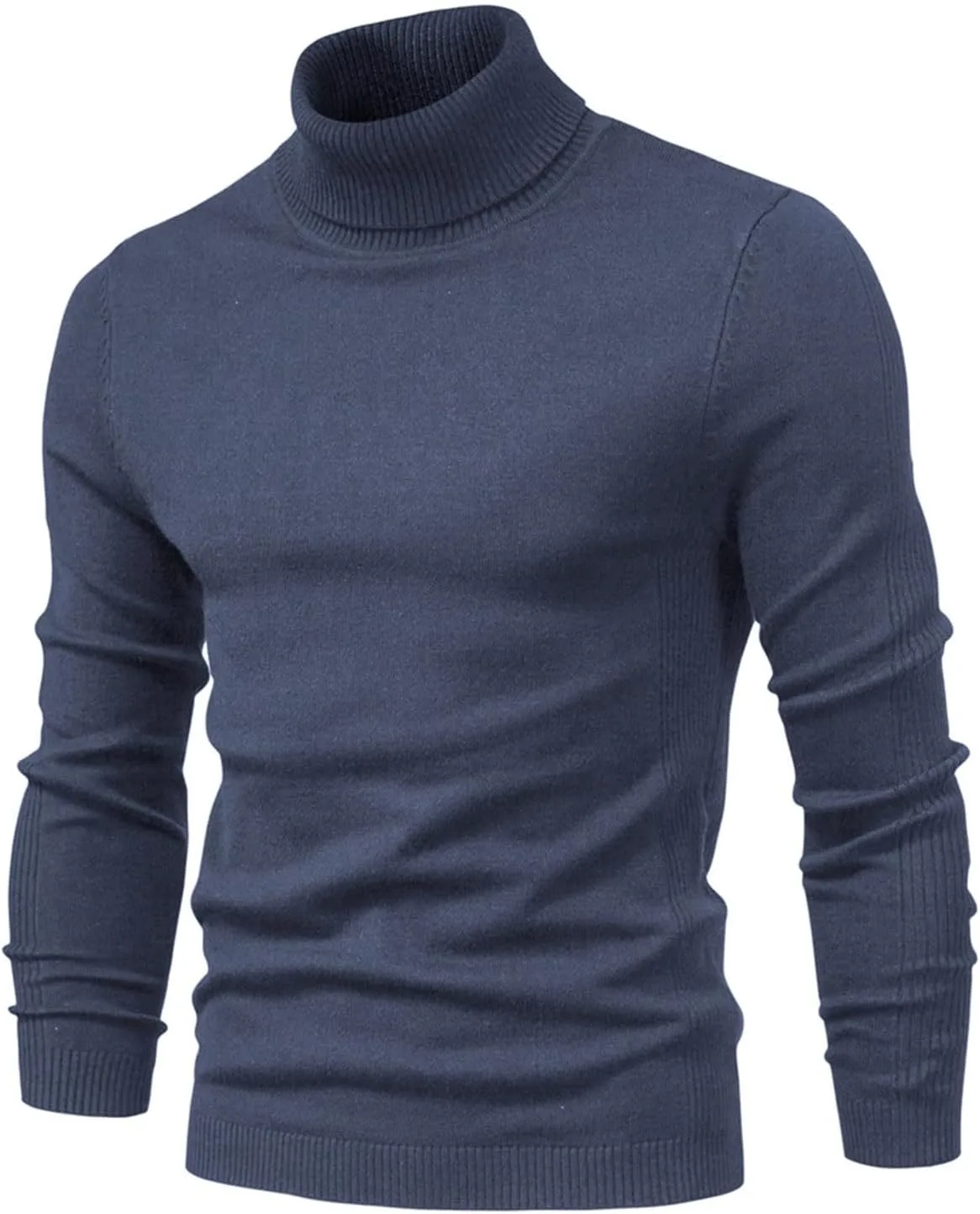 Мужской водолазка Slim Fit с ребристым узором
Мужской водолазка Slim Fit с ребристым узором