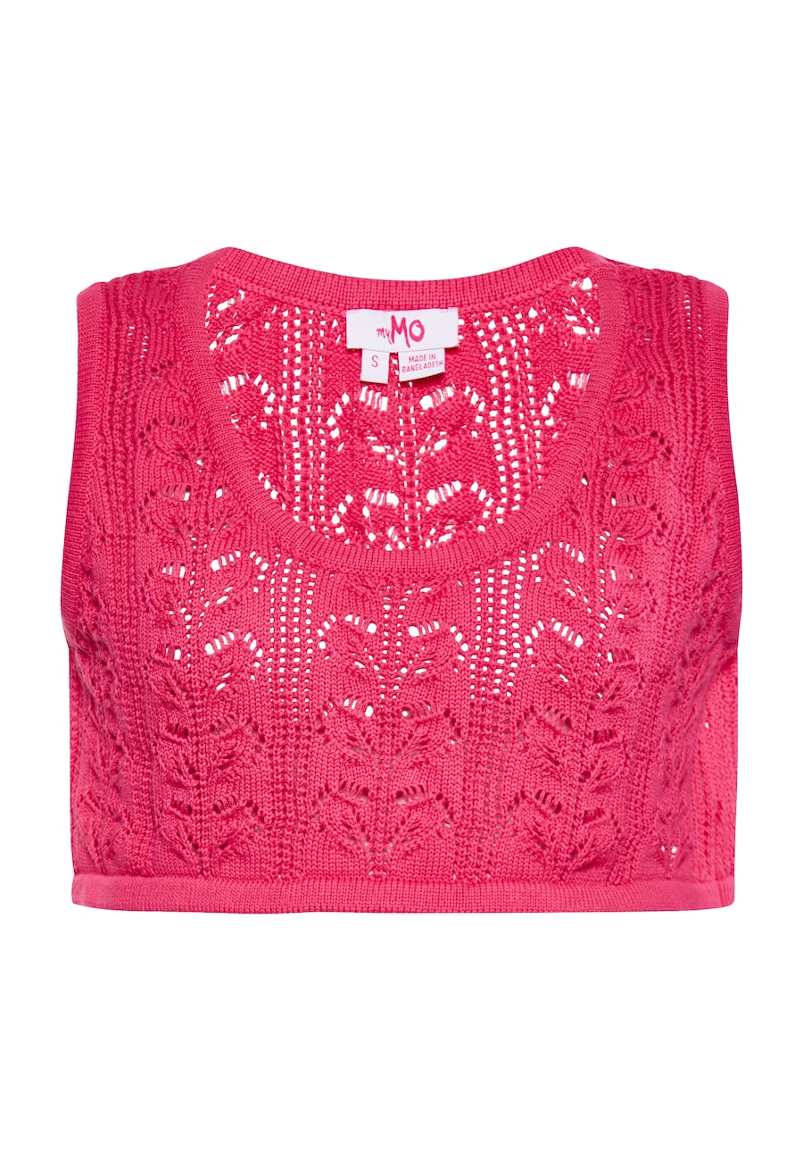 Вязаный топ MYMO, розовый
Вязаный топ MYMO, розовый