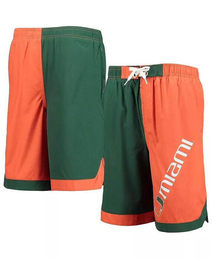 Зеленые и оранжевые шорты для плавания Big Boys Miami Hurricanes Conch Bay Outerstuff, зеленый
Зеленые и оранжевые шорты для плавания Big Boys Miami Hurricanes Conch Bay Outerstuff, зеленый