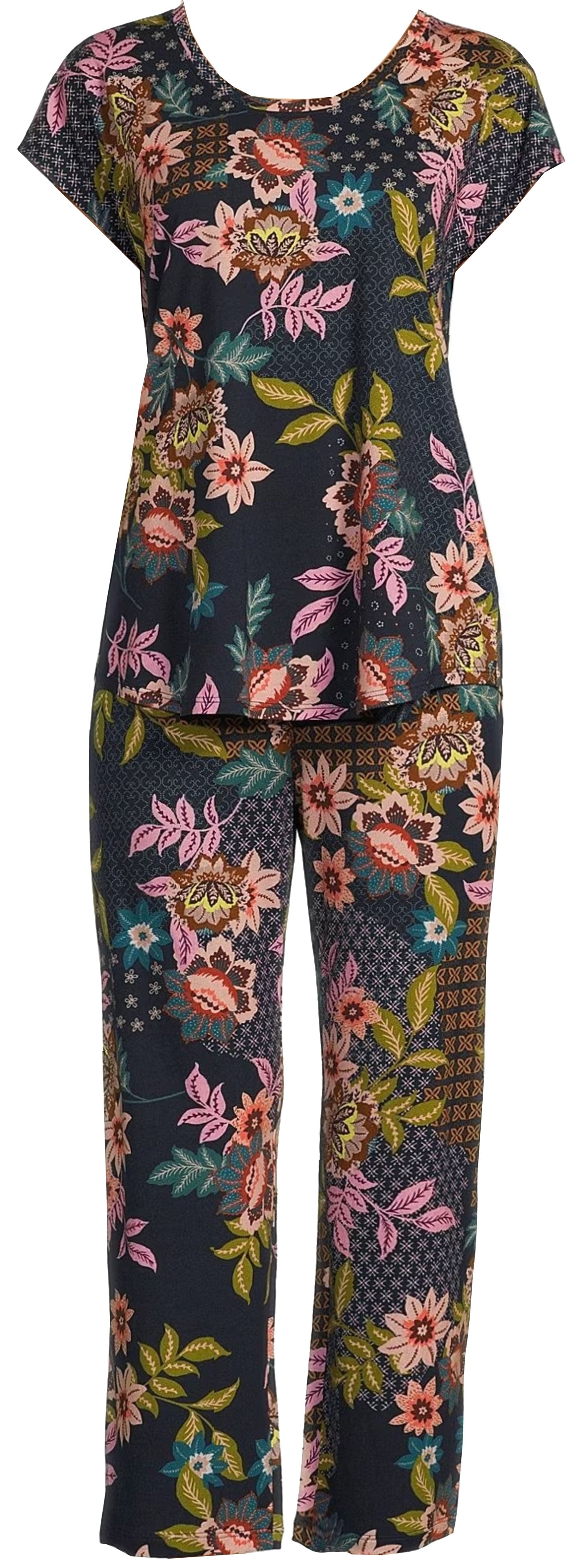 Johnny Was Женская пижама Delfino с короткими рукавами и круглым вырезом, многоцветная, мультиколор
Johnny Was Женская пижама Delfino с короткими рукавами и круглым вырезом, многоцветная, мультиколор