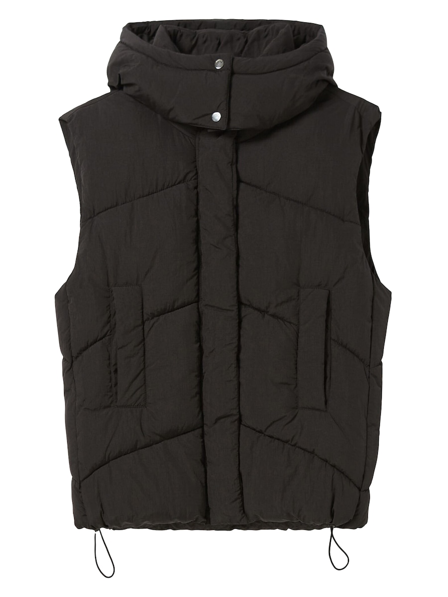 Жилет Bershka, черный
Жилет Bershka, черный