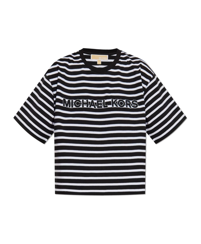 Футболка в полоску Michael Kors, черный
Футболка в полоску Michael Kors, черный