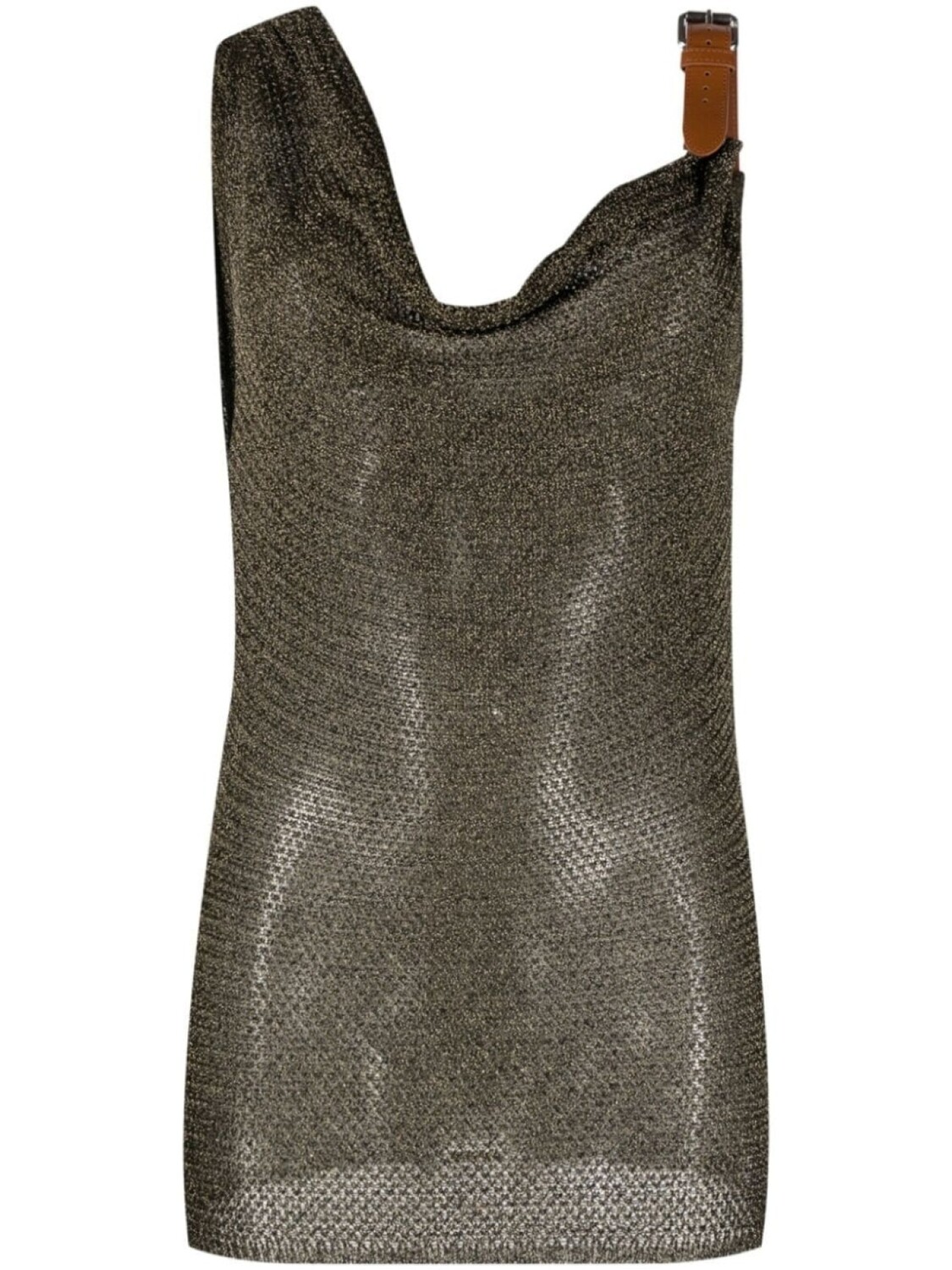 Blumarine трикотажный топ с пряжкой, золотистый
Blumarine трикотажный топ с пряжкой, золотистый